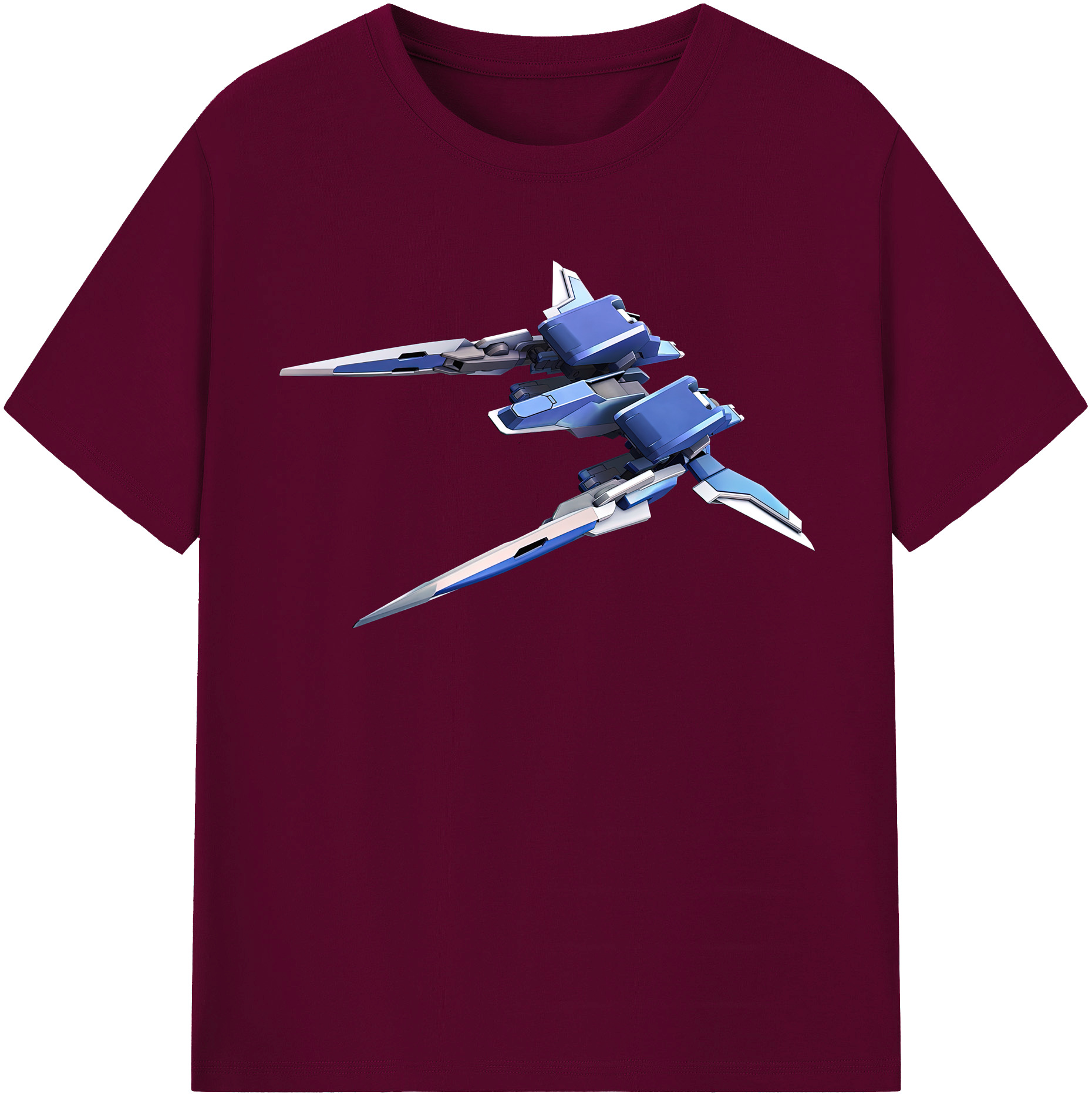 （画像用） 機動戦士ガンダム Mobile Suit Gundam レディースカジュアルプリントTシャツ（綿100％）